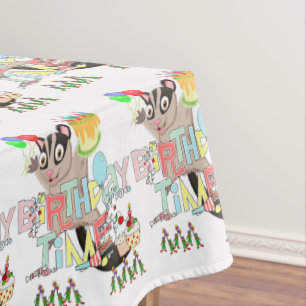 Toalha De Mesa Parabéns Possum Cake Tablecloth