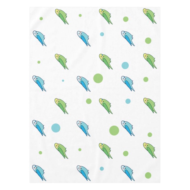 Toalha De Mesa Parakeet Tablecloth (Frente)