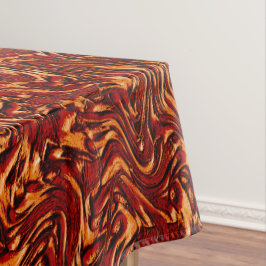 Toalha De Mesa Parece coral e laranja texturizado na parede