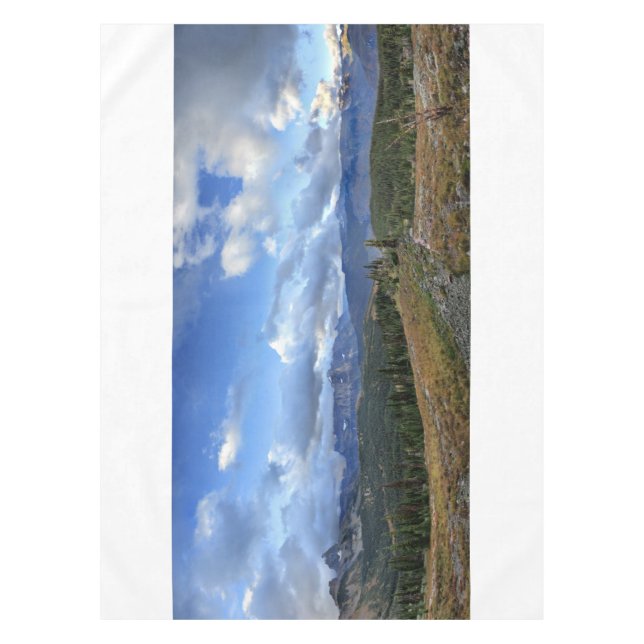 Toalha De Mesa Parque Granite - Parque Nacional Glacier (Frente)