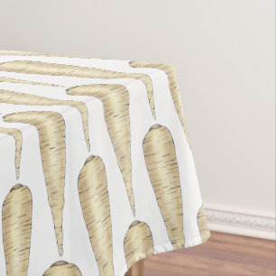 Toalha De Mesa Parsnip Impressão Root Vegetable Farmer's Market V