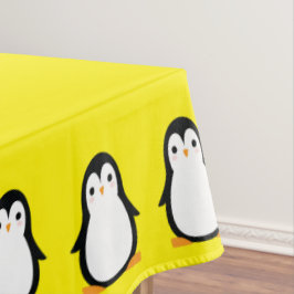 Toalha De Mesa Partido Aniversário de criança Pinguim Cute