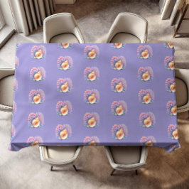 Toalha De Mesa Partido de Praia de Seashell Roxo