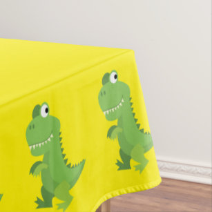 Erosebridal Toalha de mesa de dinossauro, toalha de mesa original para  meninos, toalhas de mesa de animal jurássico para crianças, adolescentes e  adultos, jogo americano de tecido lavável de dinossauro 3D para