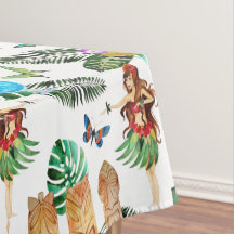 Partido Tiki Tablecloth
