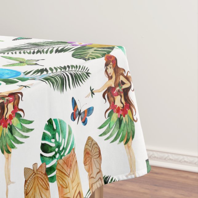 Toalha De Mesa Partido Tiki Tablecloth (Posição Original)