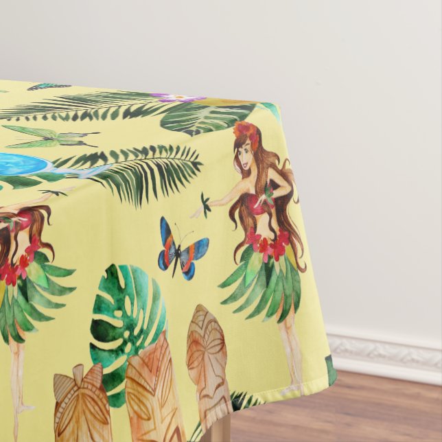 Toalha De Mesa Partido Tiki Tablecloth (Posição Original)