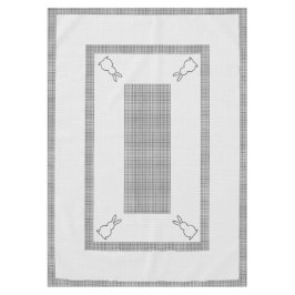 Toalha De Mesa Páscoa 60x84", com verificação, pontos, coelho