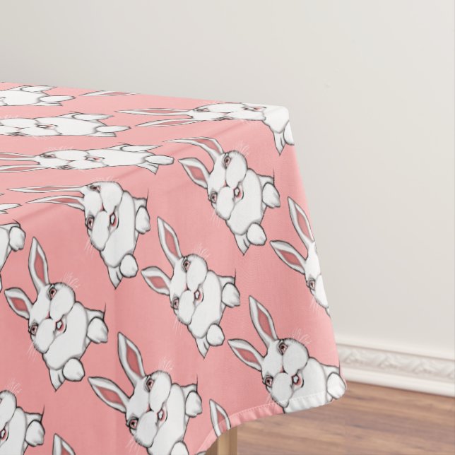 Toalha De Mesa Páscoa Tablecloth Páscoa Festiva Bunny Tablecloth (Posição Original)