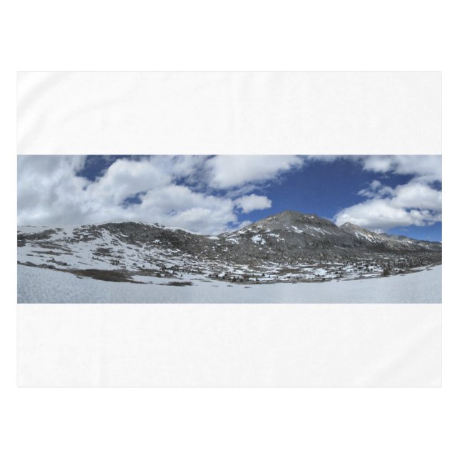 Toalha De Mesa Passagem de Donahue coberta por neve - John Muir T (Frente (Horizontal))