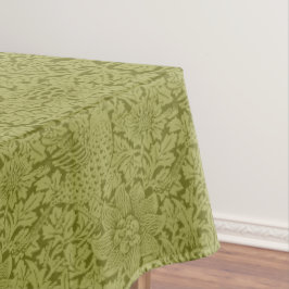 Toalha de mesa Pássaro e Anêmona de William Morris