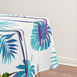Toalha De Mesa Pássaros-do-mar Tropicais Longos
