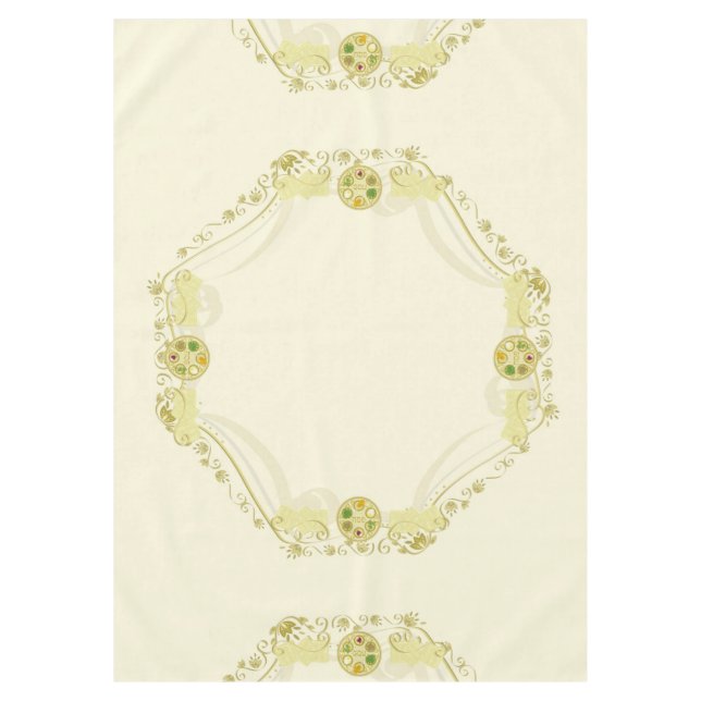 Toalha De Mesa Passover Decorated (Frente)