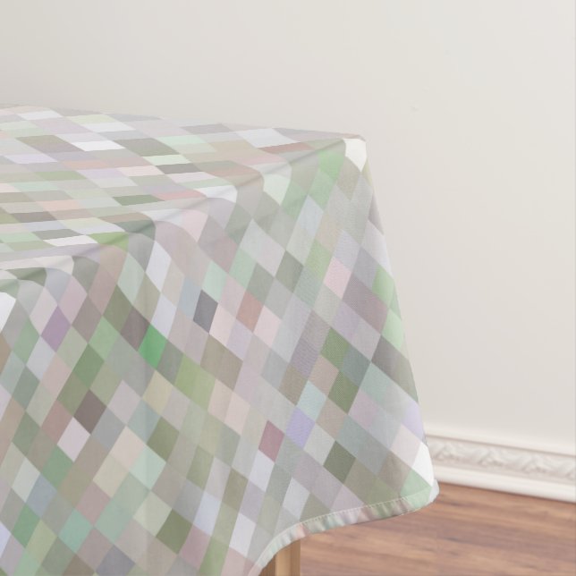Toalha De Mesa Pastel Colorido (Posição Original)