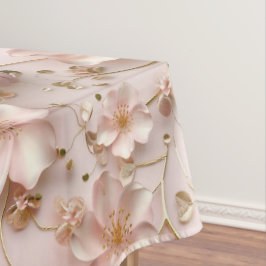 Toalha De Mesa Pastel Rosa Bonito Floral