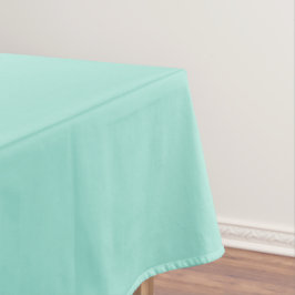 Toalha De Mesa Pastel Seafoam Cor Sólida | Clássico | Elegante