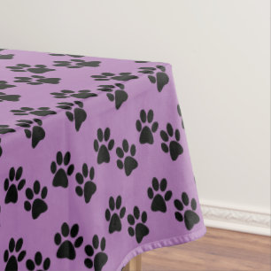 Toalha De Mesa Pata preta imprime Design Tablecloth