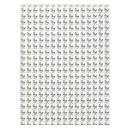 Toalha De Mesa Pato de Páscoa Floral Azul