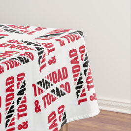 Toalha De Mesa Patriótica TRINIDAD TOBAGO Tablecloth