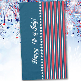Toalha De Mesa Patriótico 4 de julho Tablecloth
