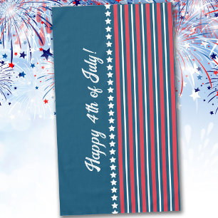 Toalha De Mesa Patriótico 4 de julho Tablecloth