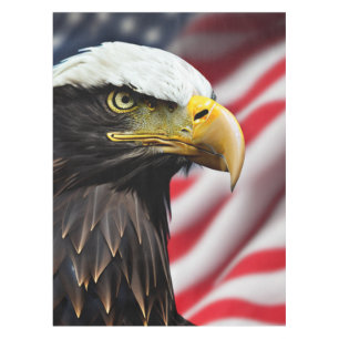 Toalha De Mesa Patriótico/Águia/Americano/EUA