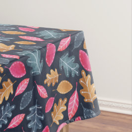 Toalha De Mesa Patterno de Folha de Madeira de Ação de Graças