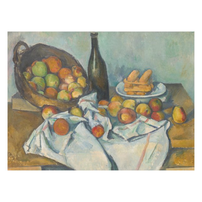 Toalha De Mesa Paul Cezanne - A Cesta das Maçãs (Frente (Horizontal))
