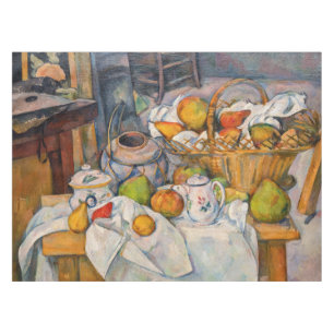 Toalha De Mesa Paul Cezanne - A Vida Estática com o Cesto