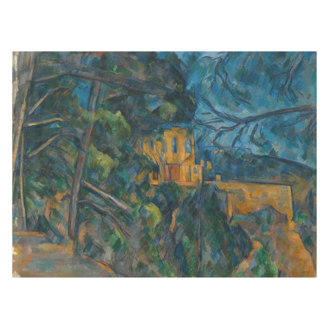 Toalha De Mesa Paul Cezanne - Chateau Noir (Frente (Horizontal))