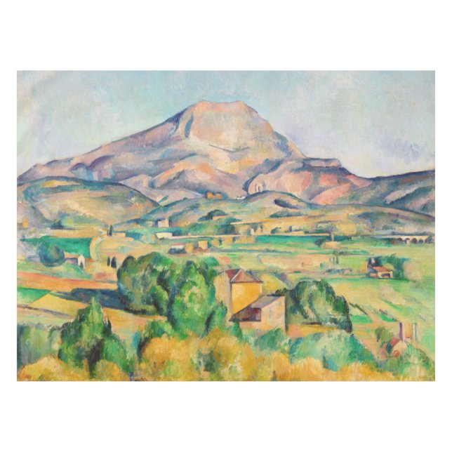 Toalha De Mesa Paul Cezanne - Mont Sainte-Victoire (Frente (Horizontal))