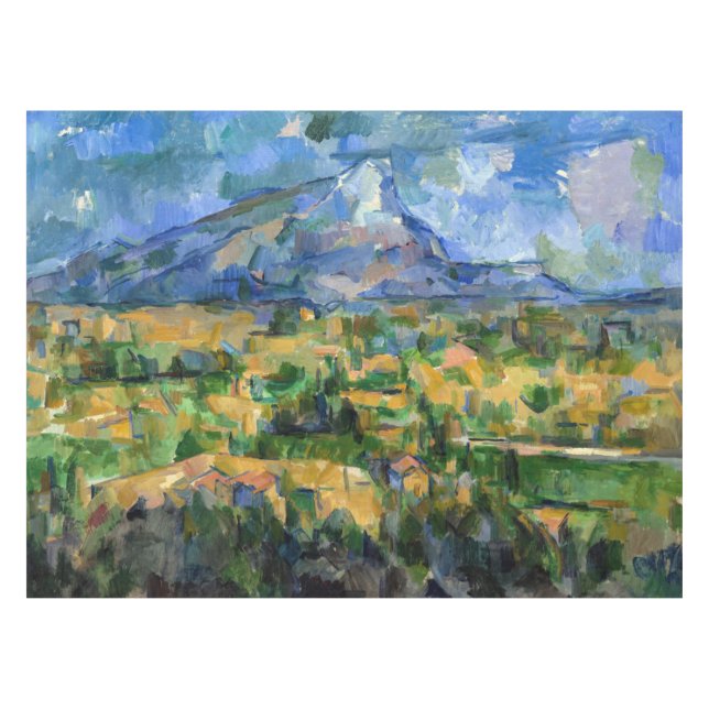 Toalha De Mesa Paul Cezanne - Mont Sainte-Victoire (Frente (Horizontal))