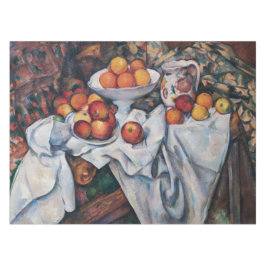 Toalha De Mesa Paul Cezanne - Vida Estática, Maçãs e Laranjas
