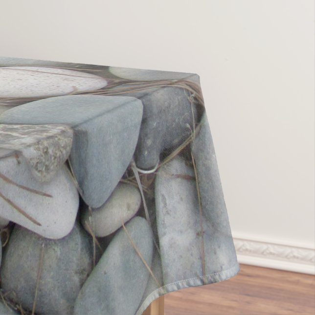 Toalha De Mesa Pedras do Rio Querem Padrões do outono (Posição Original)