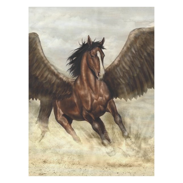 Toalha De Mesa Pegasus na asa (Frente)