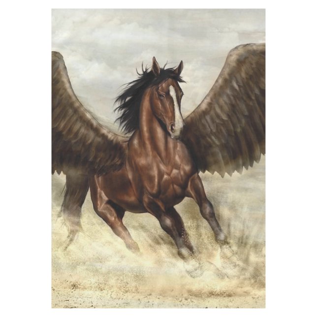 Toalha De Mesa Pegasus na asa (Frente)