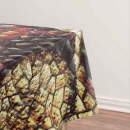 Toalha De Mesa Pele de réptil com manchas amareladas e escuras?