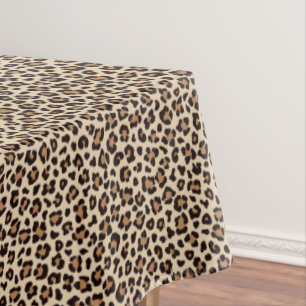 Toalha De Mesa Pele-Pele-Leopardo Padrão