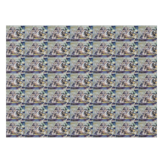 Toalha De Mesa Pense fora da caixa (Frente (Horizontal))