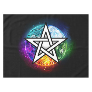 Toalha De Mesa Pentagrama do Wiccan