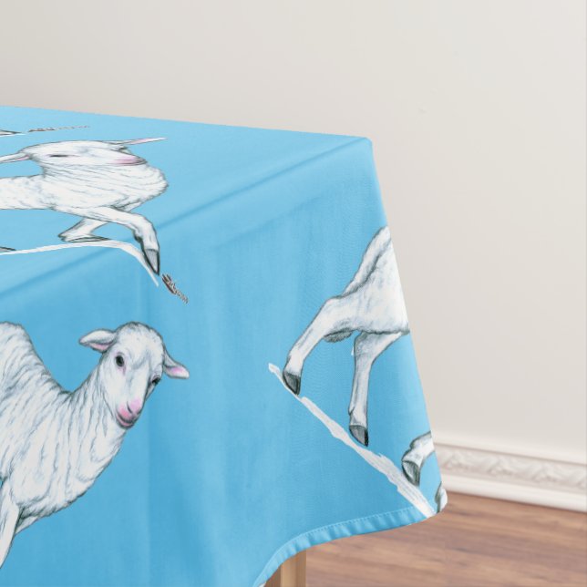 Toalha De Mesa Pequena Lamela Branca (Posição Original)