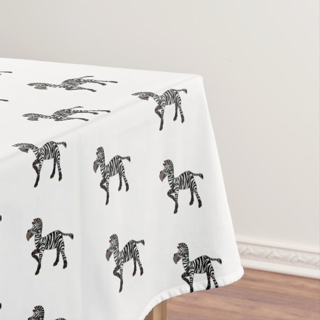 Toalha De Mesa Pequena Zebra Tablecloth (Posição Original)