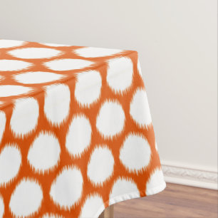 Toalha De Mesa Persimmon Asian Moods Ikat Pontos