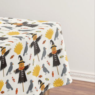 Toalha De Mesa Personagens Assustadores de Milharal no Estilo Hal