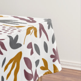 Toalha De Mesa Personalização de Padrão Botânico