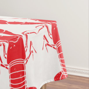 Toalha De Mesa Personalização do Padrão do Partido da Lagosta de 