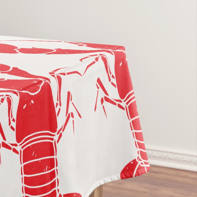 Toalha De Mesa Personalização do Padrão do Partido da Lagosta de  (Posição Original)