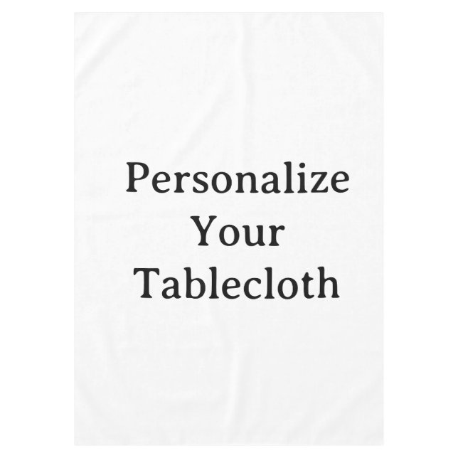 Toalha De Mesa Personalize seu 60"x84"   (Frente)