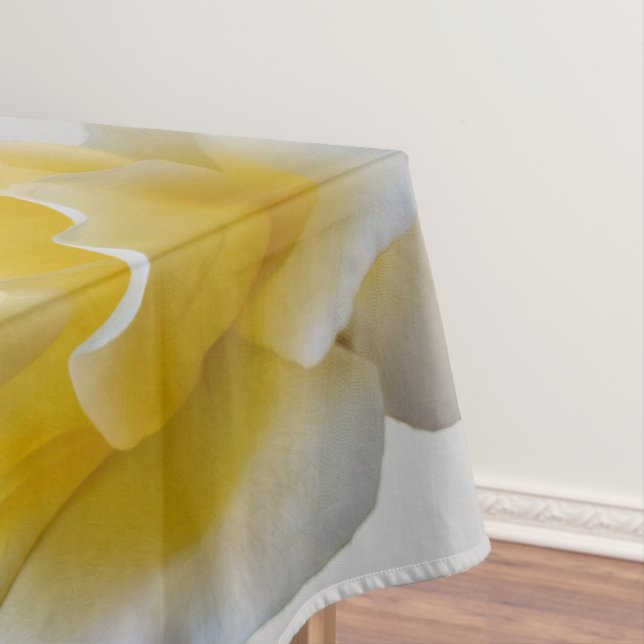 Toalha De Mesa Pétalas de rosa amarela (Posição Original)