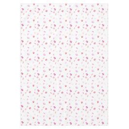 Toalha De Mesa Pétalas de Rosa cor-de-rosa e pêssego